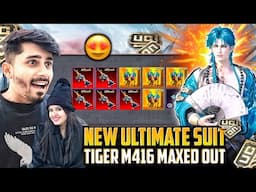 NEW TIGER ROARING M416 WITH GLORIOUS MOMENT & ULTIMATE CRATE OPENING IN BGMI 🔥 BGMI CRATE OPENING