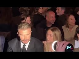 Tout le clan Beckham était là pour soutenir Victoria à la Fashion Week de Paris