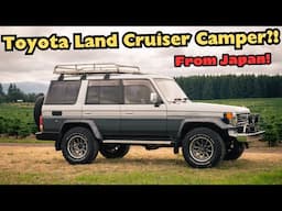 Toyota Land Cruiser 70 Series Camper Build. A 1993 HZJ77 LC70 by Ottoex