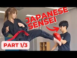 Watch An Actual Karate Class By A Japanese Sensei Part 1/3｜Kicks