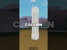 Detailed Column Design #lumbertycoon2 #roblox #lt2 #lumbertycoon