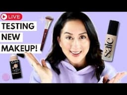 Trying New Makeup! Test Kitchen Talk, Saie Beauty, Rituel de Fille Concealer & More