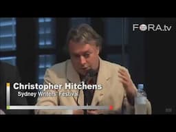 Christopher Hitchens on Israeli Settlements