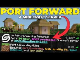 How To Port Forward a Minecraft Server (2025)