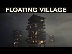 FLOATING VILLAGE - 3D VFX Scene Created with Blender