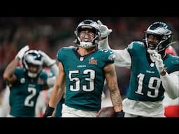 Aerial view: Philadelphia Eagles fans celebrate Super Bowl win over Kansas City Chiefs