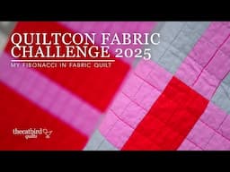 Quiltcon Fabric Challenge - My Fibonacci in Fabric Quilt