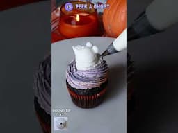 Peek A Ghost Cupcakes 👻 | Halloween Cupcakes