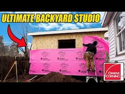 Weatherproofing My ULTIMATE Backyard Studio!