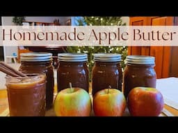 Homemade Apple Butter