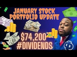 Dividend Stock Portfolio Update:  January Dividend Portfolio Update