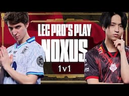 LEC Pros play Noxus 1v1s | LEC Winter 2025