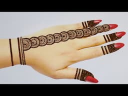 Easy Simple back hand mehndi design |mehandi design |stylish mehndi designs |mehandi ka design Henna