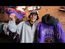 RARE VINTAGE TORONTO RAPTORS GEAR Found In Store #thrifting