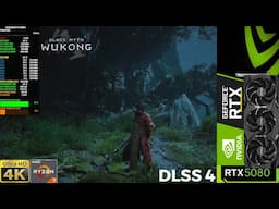 Black Myth Wukong, Full Ray Tracing, DLSS4 Mod 4K | RTX 5080 | R7 9800X 3D 5.6GHz