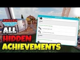 Unlocking *ALL HIDDEN ACHIEVEMENTS* | Theme Park Tycoon 2 (Part 1)