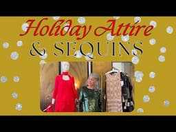 Holiday Attire and Sequins with Doris Raymond