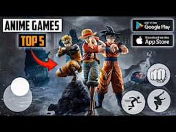 Top 5 High Graphics Anime Games for Mobile | Top 10 Best Anime Games 2024