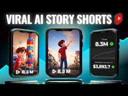 How To Make VIRAL AI Generated Story Shorts (For Free!)