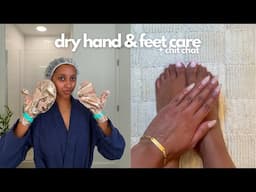 Ultimate glowy hand & feet care routine + chit chat *Overcome seasonal depression*