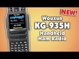 Introducing the New Wouxun KG-935H Tri Band Handheld Amateur Radio!