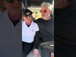 Golf Cart Catch Up With Ron White #kathleenmadigan #ronwhite #golf #standupcomedy