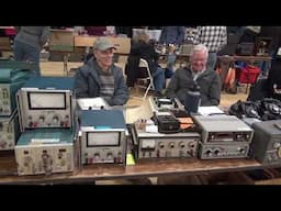 2025 Vintage electronics expo Swapmeet Michigan antique radio club MARC antiques audio Ham radios