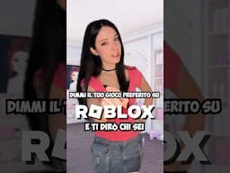 Dimmi il tuo gioco preferito su ROBLOX e ti dirò chi sei