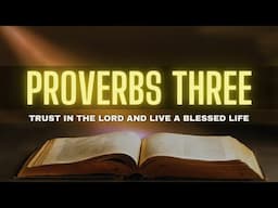 Proverbs 3 Deep Dive: Understanding God's Plan for Your Life | Bible Insights |