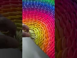 Satisfying acrylic ASMR. #acrylic #art #satisfying