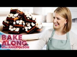 How to Make Hot Chocolate-Flavoured Nanaimo Bars! | Bake Along w/ Anna Olson