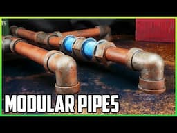 Cheap And Easy Modular Pipes For Warhammer 40k