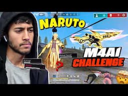 NARUTO M4A1😱 ONLY CHALLENGE - Solo Vs Squad | Badge99