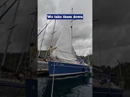 Sailboat Storage Preparations for Hurricane Seasons