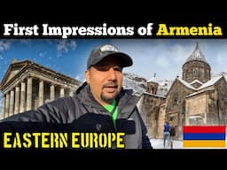 First Impressions of YEREVAN, ARMENIA! Not what We EXPECTED!