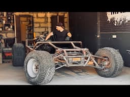 A man builds an amazing all-terrain vehicle from scratch