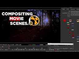 Nuke Tutorial :-Compositing Particle Effects into Movie Scenes | compositing