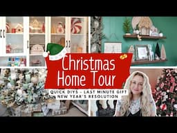 🎄 Christmas Home Tour 🎄 Quick DIYS  🎅🏻 Last Minute Gift Idea ⛄️ New Year's Resolution - Yesoul