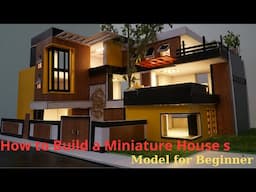 How to Build a Miniature House Model for Beginners - Two most Special Models #diy #brickhouse #home