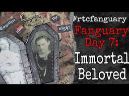 #rtcfanguary - Fanguary Day 7 - Immortal Beloved - Coffin Shaped Locket Tag