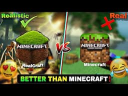 Top 5 Free Realistic Games Better than Minecraft🔥On Mobile 🤯 | Realistic Minecraft