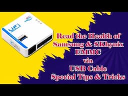 Read the Health of Samsung & SKhynix EMMC via USB - Special Tips & Tricks | in telugu | By Syam |