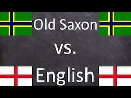 Old Saxon vs. English | How similar are they? |  Language Comparison