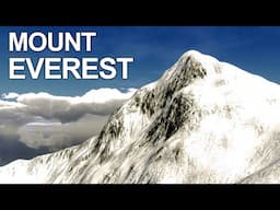 Climbing Mount Everest in Microsoft Flight Simulator 2024