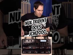 High Gain w/ the NUX Trident 🔱 #guitar #guitarist #eletricguitar #nux #guitarpedals