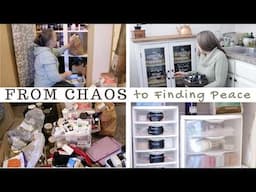 What Was Hiding in My Closet? Organize Medicine Cabinet & Herbs With Me