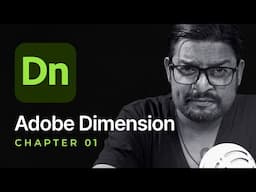 Adobe Dimension CC 2023 Tutorials | Step by Step | by Om Chinchwankar Graphic Design Hindi Me