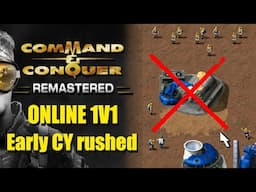 Getting rushed early - Command and Conquer Remastered Online Multiplayer 1v1