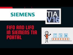 FIFO LIFO working Tutorial in TIA Portal | FIFO and LIFO Algorithm Explained | TIA Portal FIFO LIFO