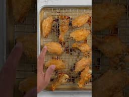 Super Bowl 🏈: How to make crispy wings #SuperBowl #appetizers #problemsolved